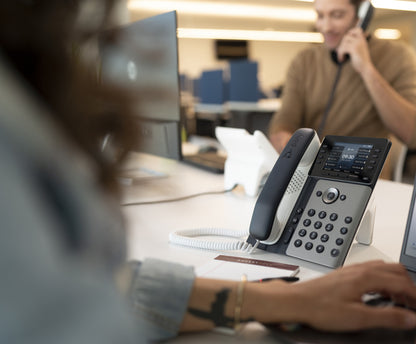 HP Poly Edge E350 IP Phone and PoE-enabled