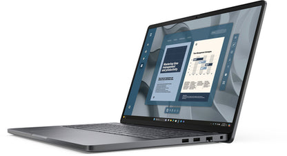 DELL Pro 16 PC16255 AMD Ryzen™ 5 PRO 230 Laptop 40.6 cm (16") Full HD+ 16 GB DDR5-SDRAM 512 GB SSD Wi-Fi 6E (802.11ax) Windows 11 Pro Black US English