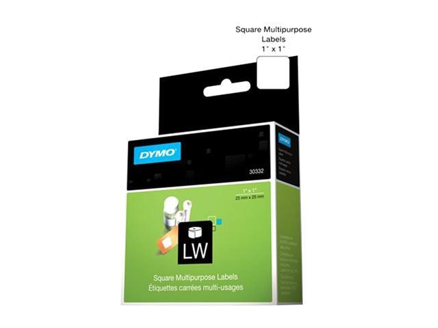 DYMO Authentic LW Multi-Purpose Square Labels for LabelWriter Printers  1  x 1   1 Roll of 750
