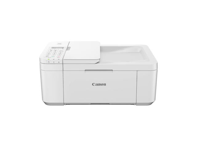 Canon PIXMA TR4720 All-in-One Wireless Printer Home use  with Auto Document Feeder  Mobile Printing and Built-in Fax  White