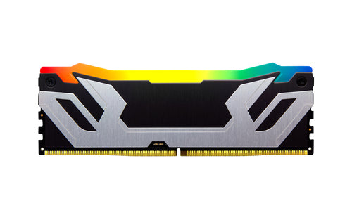 Kingston Technology FURY 48GB 8400MT/s DDR5 CL40 CUDIMM (Kit of 2) Renegade RGB Silver XMP