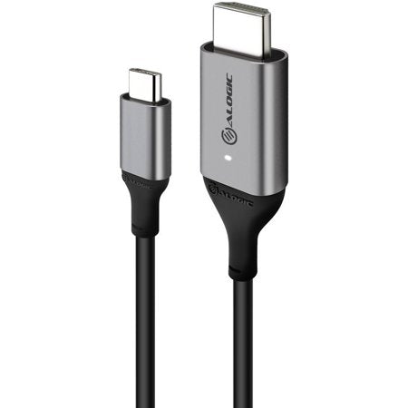 ALOGIC 2m USB-C Male to HDMI Male Cable Ultra Series Space Grey ULCHD02SGR