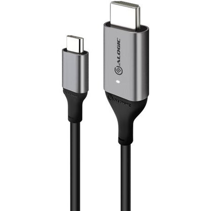 ALOGIC 2m USB-C Male to HDMI Male Cable Ultra Series Space Grey ULCHD02SGR