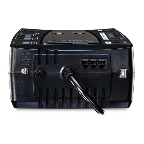 CyberPower AVRG750LCD uninterruptible power supply (UPS) Line-Interactive 0.75 kVA 450 W 12 AC outlet(s)