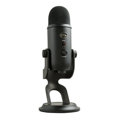 Blue Yeti USB Microphone for PC  Mac  Gaming  Recording  Streaming  Podcasting  Plug and Play  Blackout