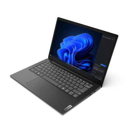 Lenovo V14 G5 IRL Intel Core 3 100U Laptop 35.6 cm (14") Full HD 8 GB DDR5-SDRAM 256 GB SSD Wi-Fi 6 (802.11ax) Windows 11 Pro English Black