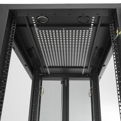 StarTech.com 42U Enterprise-Grade Server Rack Cabinet Kit, 19in Enclosed 4-Post Rack with Built-in Cable Management, 35in (89cm) Mounting Depth, 3307lb (1500kg) Capacity
