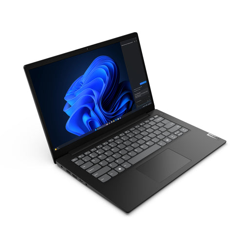 Lenovo V14 G5 IRL Intel Core 3 100U Laptop 35.6 cm (14") Full HD 8 GB DDR5-SDRAM 256 GB SSD Wi-Fi 6 (802.11ax) Windows 11 Pro English Black
