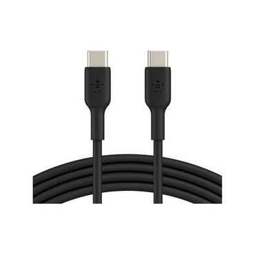 Belkin BoostCharge USB-C to USB-C Cable (1M/3.3ft) for iPhone 16  iPhone 16 Pro  Samsung Galaxy S25  S24  Pixel 9 & 8  iPad Pro  Nintendo Switch 2  Carplay & More – Black