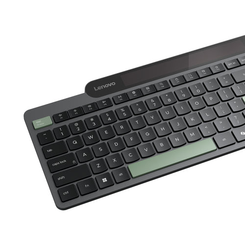 Lenovo 4Y41R69498 keyboard Home/Office Bluetooth Canadian, French Black, Green