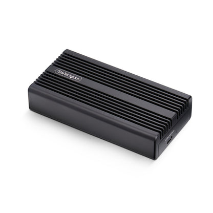 StarTech.com USB4 M.2 NVMe Enclosure, 40Gbps, External USB-C/Thunderbolt NVMe SSD Enclosure, Aluminum Heatsink Case, B+M/M-Key
