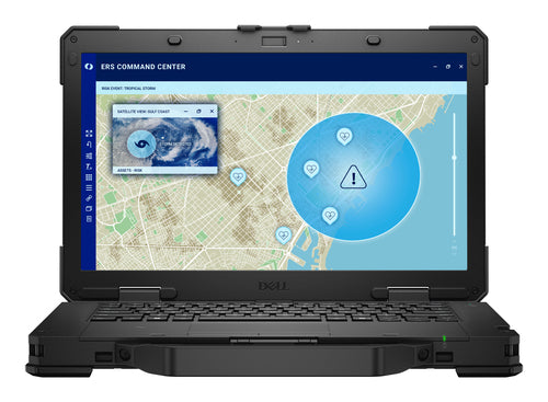 DELL Pro Rugged 14 RB14250 Intel Core Ultra 5 135U Laptop 35.6 cm (14") Full HD 16 GB DDR5-SDRAM 512 GB SSD Wi-Fi 6E (802.11ax) Windows 11 Pro Black