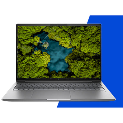 HP Zbook X G1i 16 inch Mobile Workstation PC Wolf Pro Security Edition Intel Core Ultra 9 285H 40.6 cm (16") WUXGA 32 GB DDR5-SDRAM 1 TB SSD NVIDIA RTX PRO 2000 Blackwell Wi-Fi 7 (802.11be) Windows 11 Pro Silver