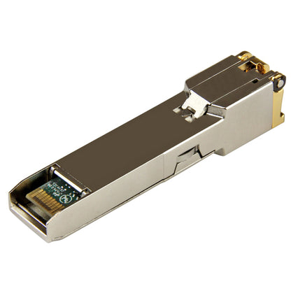 StarTech.com Cisco GLC-T Compatible SFP Module (10 Pack) - 1000BASE-T - SFP to RJ45 Cat6/Cat5e - 1GE Gigabit Ethernet SFP - RJ-45 100m - Cisco Firepower, ASR920, IE2000
