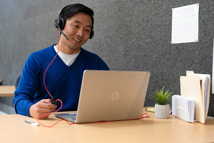 HP Poly Blackwire 8225 Stereo USB-C Headset +USB-C/A Adapter