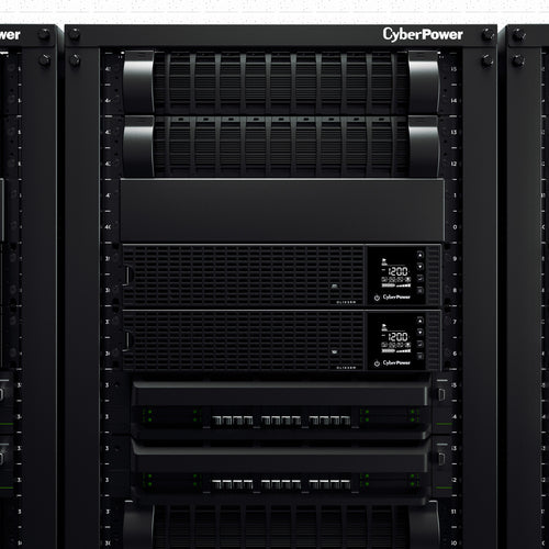 CyberPower Online S Series OL1K5RM uninterruptible power supply (UPS) Double-conversion (Online) 1.5 kVA 1200 W 8 AC outlet(s)