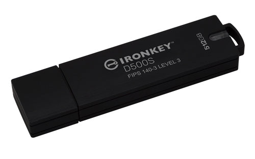 Kingston Technology IronKey 512GB D500S FIPS 140-3 Lvl 3 AES-256