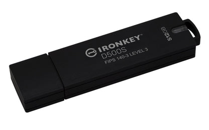 Kingston Technology IronKey 512GB D500S FIPS 140-3 Lvl 3 AES-256