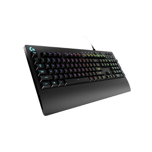 Logitech - Prodigy G213 Full-size Wired Membrane Gaming Keyboard with RGB Backlighting - Black