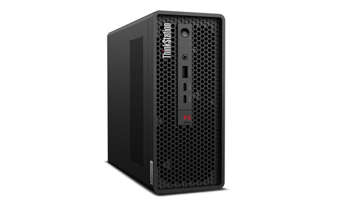 Lenovo ThinkStation P3 Ultra SFF Gen 2 Intel Core Ultra 9 285 32 GB DDR5-SDRAM 1 TB SSD NVIDIA RTX A1000 Windows 11 Pro Mini Tower Workstation Black