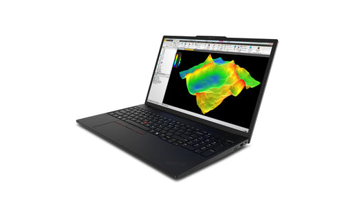 Lenovo ThinkPad P16s Gen 4 (Intel) Intel Core Ultra 7 265H Mobile workstation 40.6 cm (16") WUXGA 16 GB DDR5-SDRAM 512 GB SSD Wi-Fi 7 (802.11be) Windows 11 Pro Black French