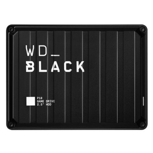 Western Digital BLACK P10 2TB External USB 3.2 Gen 1 Portable Hard Drive - Black: HDD for PS5, Xbox, macOS, Windows