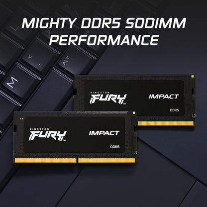 Kingston Technology FURY 16GB 6000MT/s DDR5 CL38 SODIMM Impact XMP