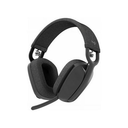 Logitech - Zone Vibe 100 Bluetooth Over Ear Headphones with Noise-Cancelling Microphone - Graphite