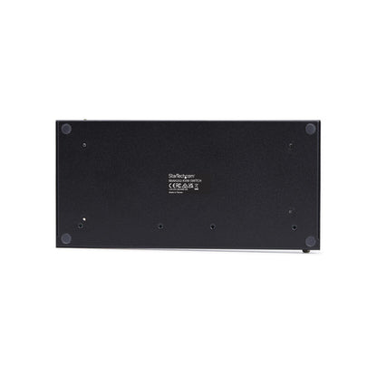StarTech.com 8-Port HDMI KVM Switch with 1U Rack Mount Kit, 4K 60Hz HDMI 2.0, Push-Button & Hotkey Switching, 4-Port USB Hub, OS Independent, TAA Compliant