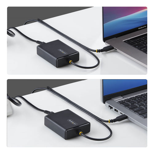 StarTech.com 100W USB-C Laptop Charger with 5ft (1.5m) Tethered USB-C Cable, Power Adapter Brick for Dell, HP ProBook, MacBook Pro, Microsoft Surface Pro