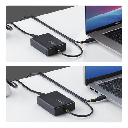 StarTech.com 100W USB-C Laptop Charger with 5ft (1.5m) Tethered USB-C Cable, Power Adapter Brick for Dell, HP ProBook, MacBook Pro, Microsoft Surface Pro