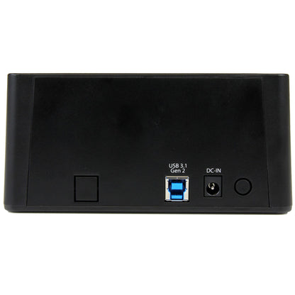 StarTech.com Standalone Hard Drive Duplicator, Dual Bay HDD/SSD Cloner/Copier, USB 3.1 (10Gbps) to SATA III HDD/SSD Docking Station, Hard Disk Duplicator Dock, Hard Drive Cloner