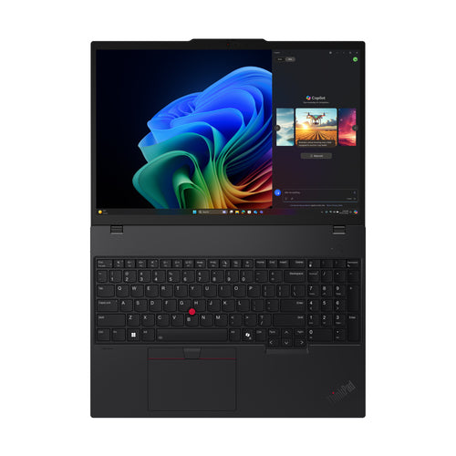 Lenovo ThinkPad T16 Gen 4 (AMD) Copilot+ PC AMD Ryzen AI 7 PRO 350 Laptop 40.6 cm (16") Touchscreen WUXGA 32 GB DDR5-SDRAM 512 GB SSD Wi-Fi 7 (802.11be) Windows 11 Pro Black French