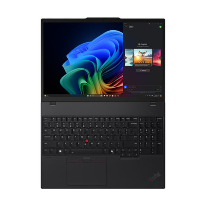 Lenovo ThinkPad T16 Gen 4 (AMD) Copilot+ PC AMD Ryzen AI 7 PRO 350 Laptop 40.6 cm (16") Touchscreen WUXGA 32 GB DDR5-SDRAM 512 GB SSD Wi-Fi 7 (802.11be) Windows 11 Pro Black French