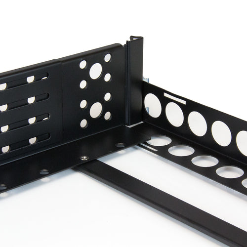 StarTech.com 2U Universal Rack Mount Rails - for 19in Server Rack Enclosure or Cabinet - Adjustable A/V Rack Rails