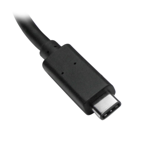 StarTech.com 3-Port USB 3.0 Hub plus Gigabit Ethernet - USB-C - Includes Power Adapter~3-Port USB-C Hub with Gigabit Ethernet - USB-C to 3x USB-A - USB 3.0 (5Gbps) - Includes Power Adapter