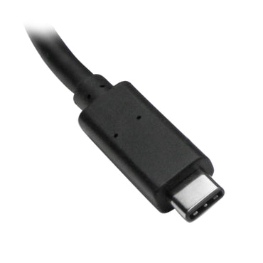 StarTech.com 3-Port USB 3.0 Hub plus Gigabit Ethernet - USB-C - Includes Power Adapter~3-Port USB-C Hub with Gigabit Ethernet - USB-C to 3x USB-A - USB 3.0 (5Gbps) - Includes Power Adapter