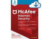 McAfee Internet Security, 3 Devices 1 Year, PC/Mac Download