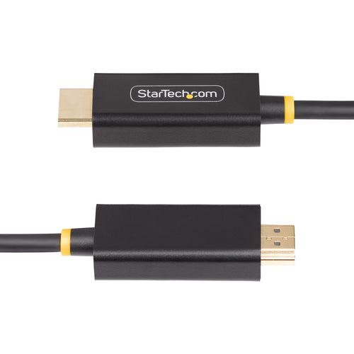 StarTech.com 10ft (3m) DisplayPort to HDMI Adapter Cable, 4K 60Hz with HDR, DP to HDMI 2.0b, Active Video Converter, DisplayPort Desktop to HDMI Monitor