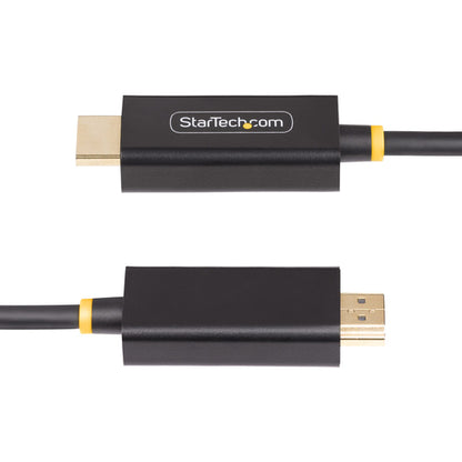 StarTech.com 10ft (3m) DisplayPort to HDMI Adapter Cable, 4K 60Hz with HDR, DP to HDMI 2.0b, Active Video Converter, DisplayPort Desktop to HDMI Monitor