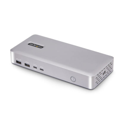 StarTech.com Dual-Monitor USB4 Docking Station, Dual 4K 120Hz or Single 8K 60Hz HDMI, 100W Laptop Charging, 2.5GbE, USB-C Multi-Monitor Dock, Driverless