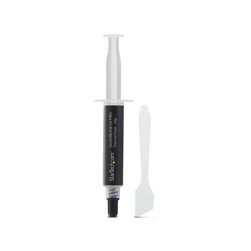 StarTech.com High-Performance Silicone Thermal Paste, 14.5W/m•K Conductivity, Grease Compound for CPUs, GPUs, and ICs, Improves Heat Dissipation in Computers