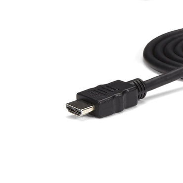 StarTech.com 6ft (2m) USB C to HDMI Cable - 4K 30Hz USB Type-C to HDMI Video Display Converter - USB-C DP Alt Mode to HDMI Monitor Adapter Cord - Thunderbolt Compatible