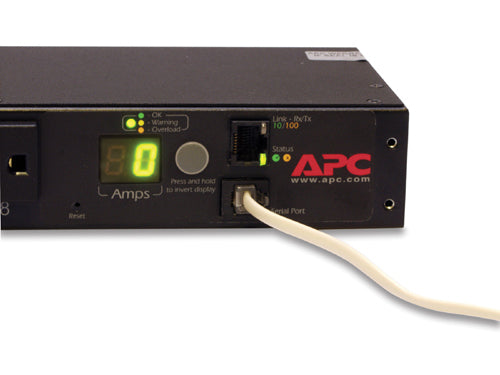 APC NetShelter Switched Rack PDU, 1U, 1.4kW, 120V, 15A, 8 NEMA 5-15R outlet