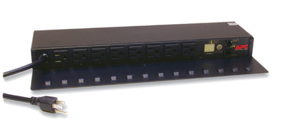 APC NetShelter Switched Rack PDU, 1U, 1.4kW, 120V, 15A, 8 NEMA 5-15R outlet