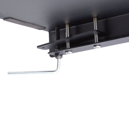 StarTech.com Clamp-On Steel Desk Corner Sleeve for L-Shaped/Corner Desk, For 0.5-1.5in (12.7-38.1mm) Desks, Increase Space for Keyboard/Mouse, Desk Extender/Tray For Wooden/Steel Desks, Ships Assembled