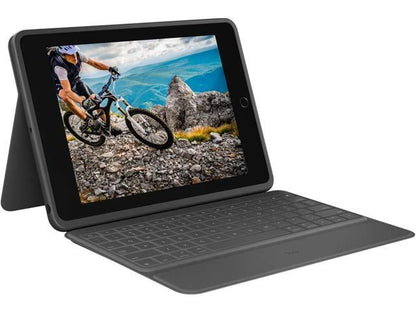 Logitech Rugged Folio for iPad 10th Gen and A16 - Oxford Gray