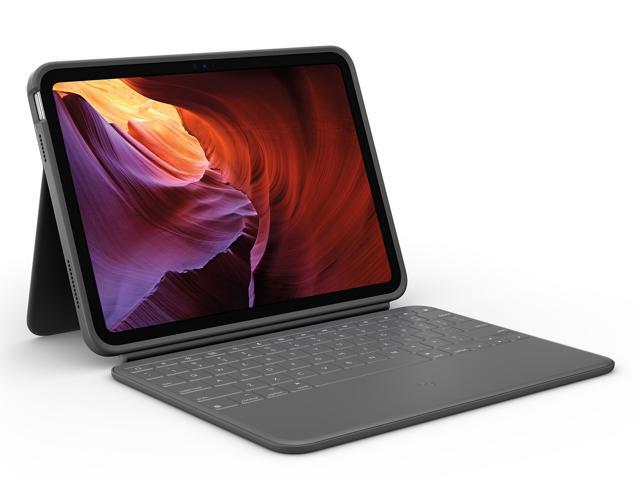Logitech Rugged Folio for iPad 10th Gen and A16 - Oxford Gray
