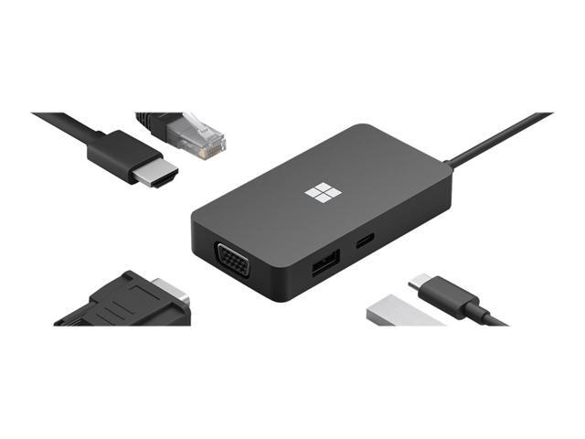 Microsoft USB-C Travel Hub - docking station - USB-C - VGA  HDMI - GigEhernet
