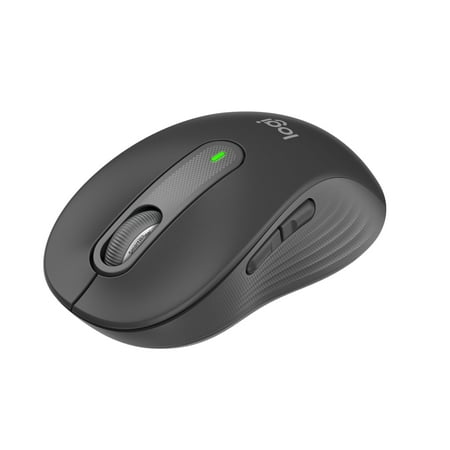 Logitech Signature M650 Wireless Mouse - For Small to Medium Sized Hands  2-Year Battery  Silent Clicks  Customizable Side Buttons  Bluetooth  Graphite